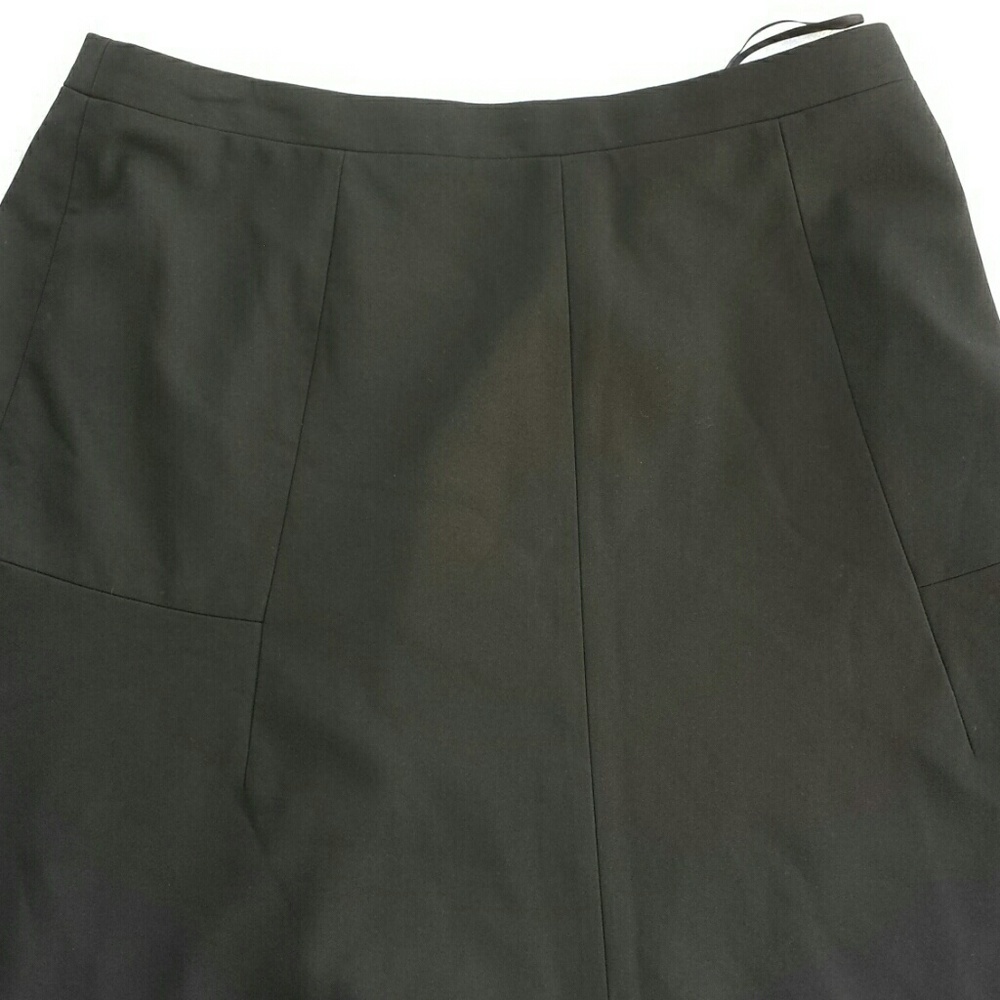 J.Crew Black Mini Skater Skirt Size 2